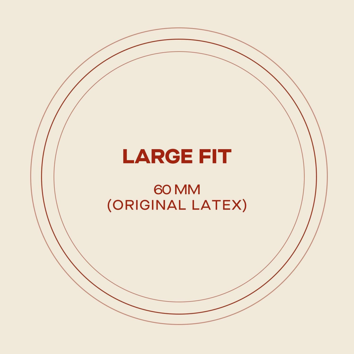 48 x Natural Latex - Ultra Thin - Slim/Regular/Large (12x4 pk)