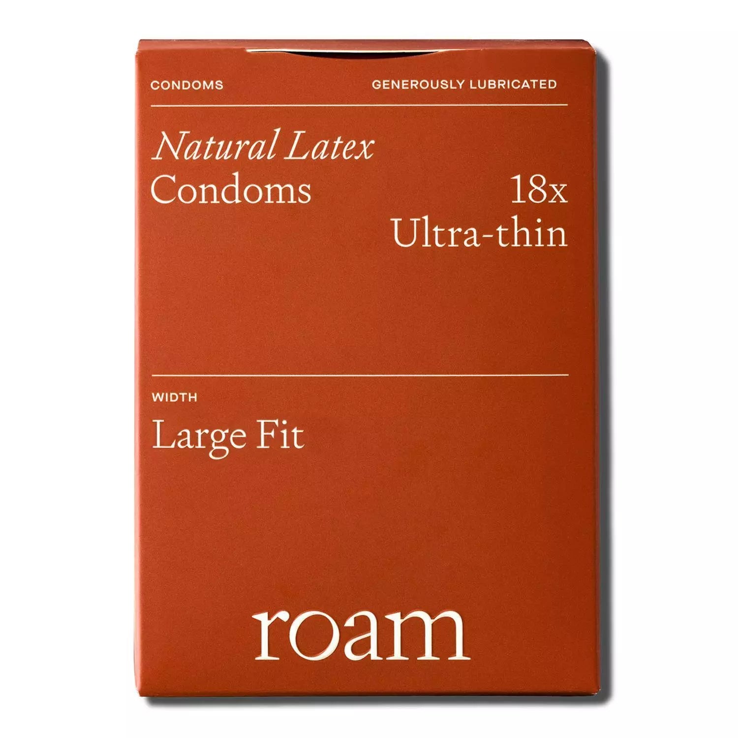 18 x Natural Latex - Ultra Thin - Slim/Large