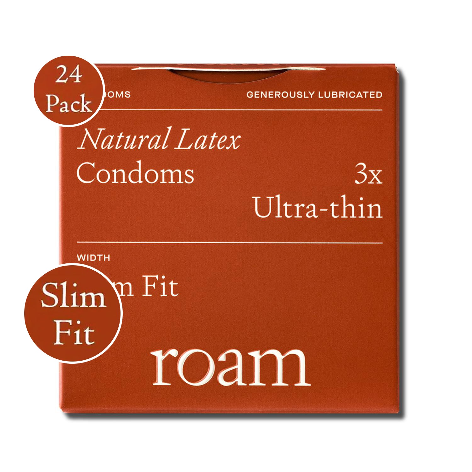 72 x Natural Latex - Ultra Thin - Slim Fit