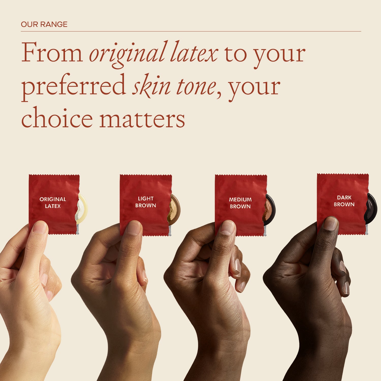 6 x Pack Natural Latex - Ultra Thin - Regular Fit