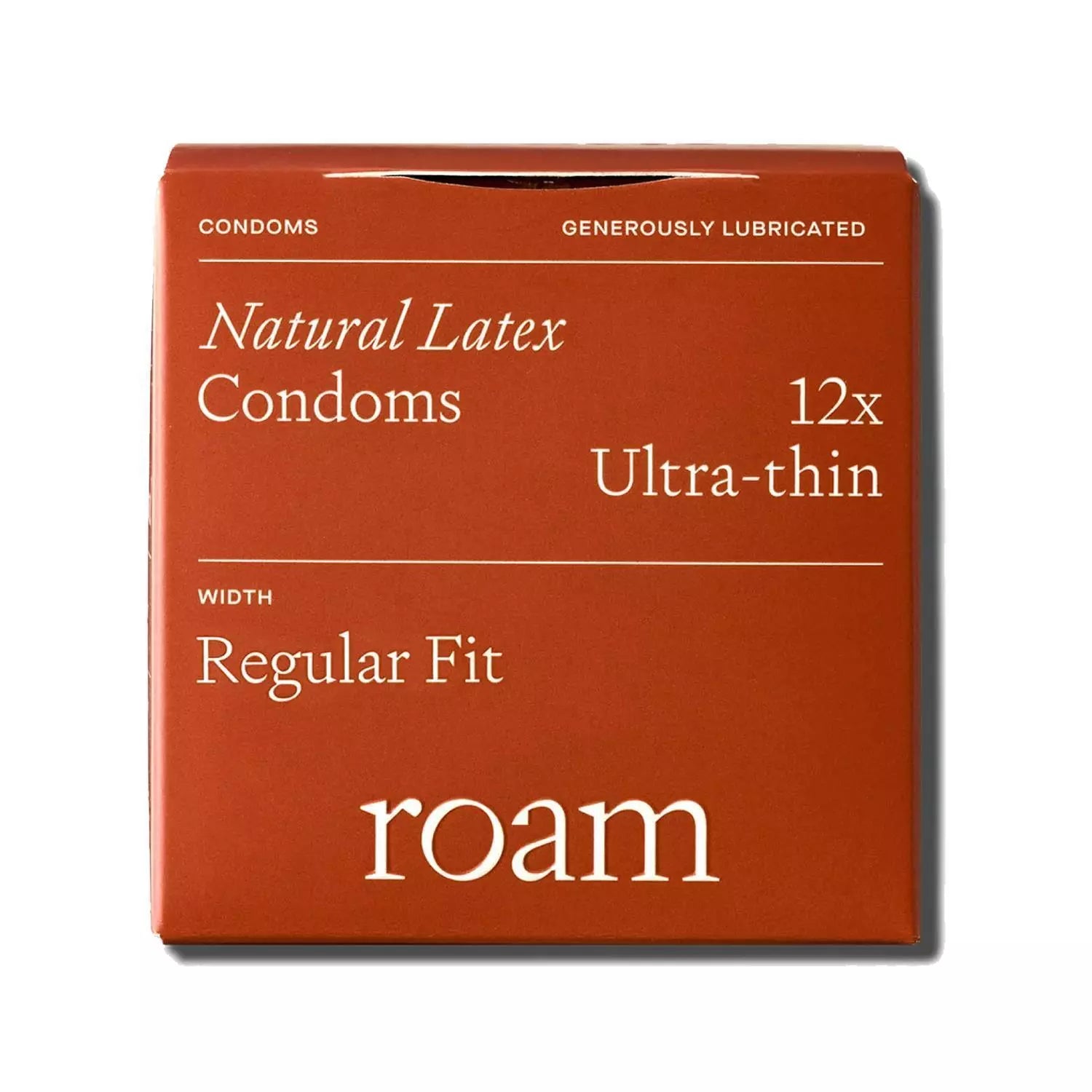 12 x Natural Latex - Ultra Thin - Slim/Regular/Large
