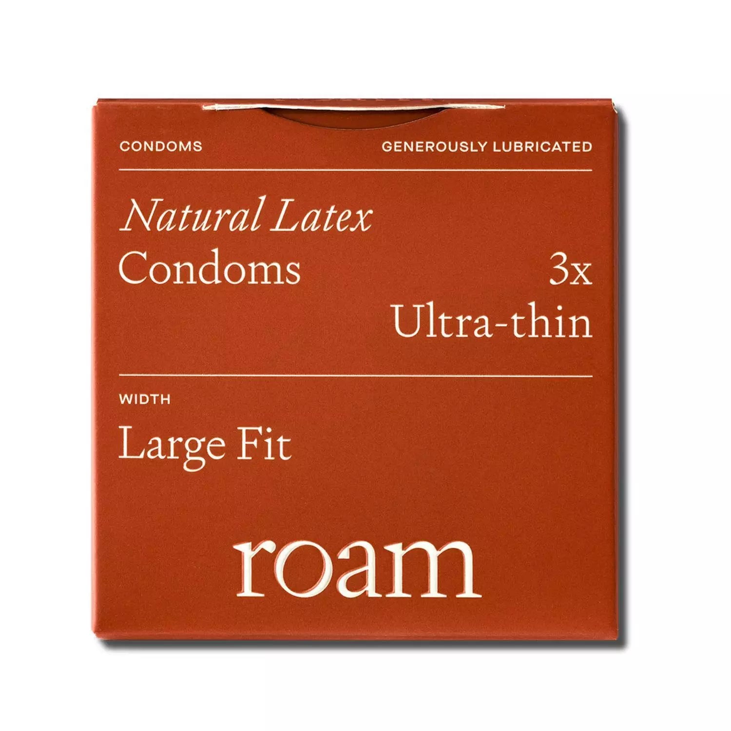 3 x Natural Latex - Ultra Thin - Slim/Large
