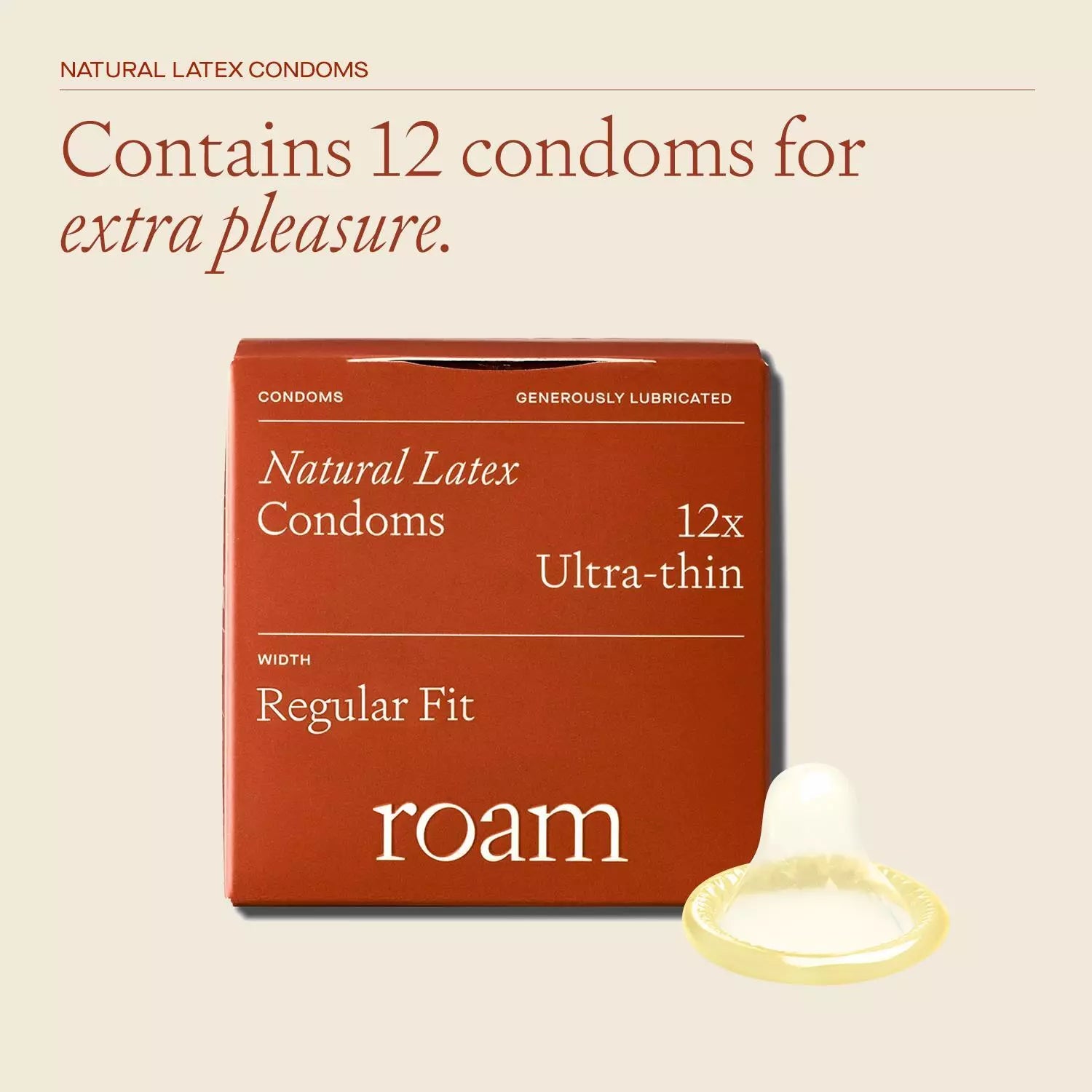 Natural Latex - Ultra Thin - Regular Fit