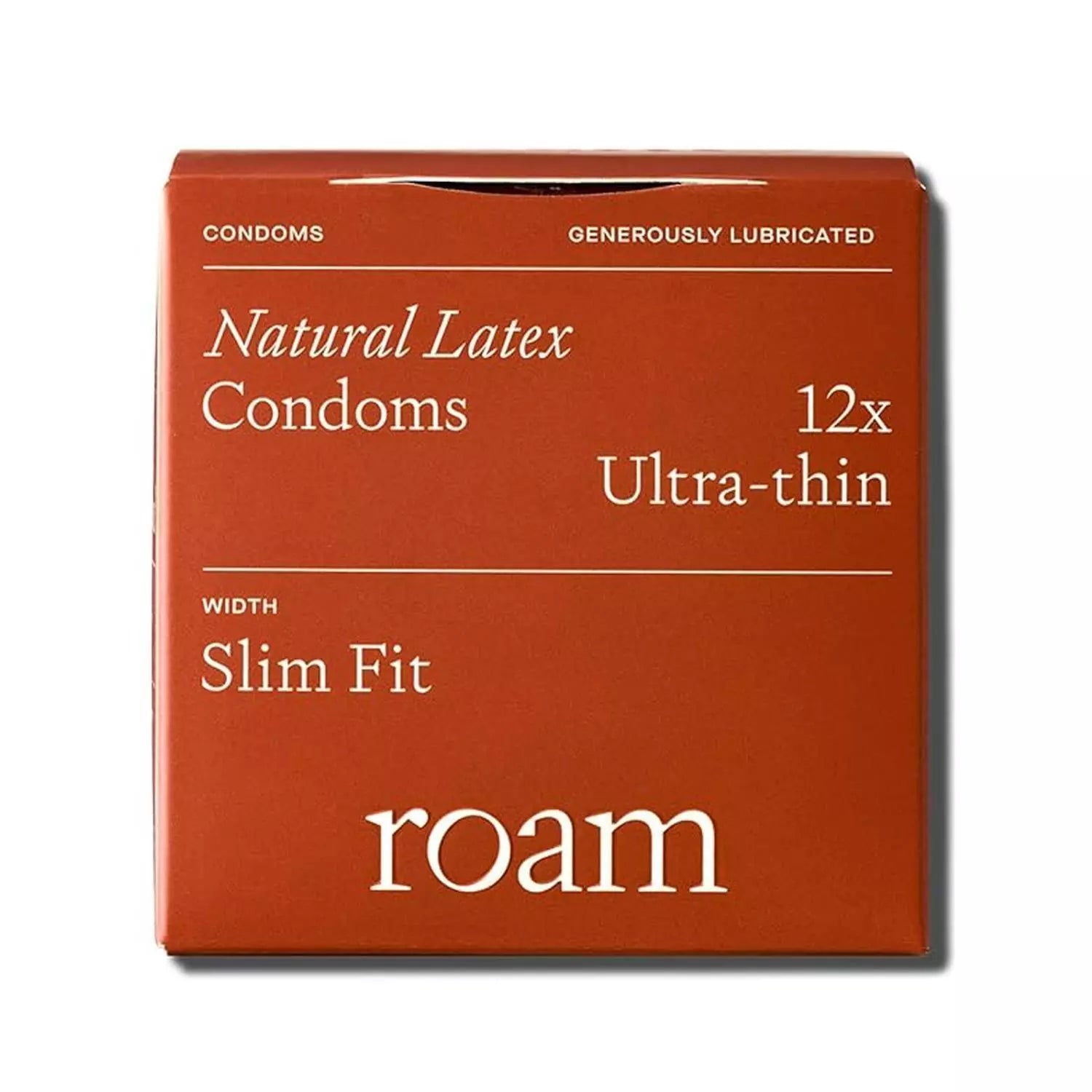12 x Natural Latex - Ultra Thin - Slim/Regular/Large